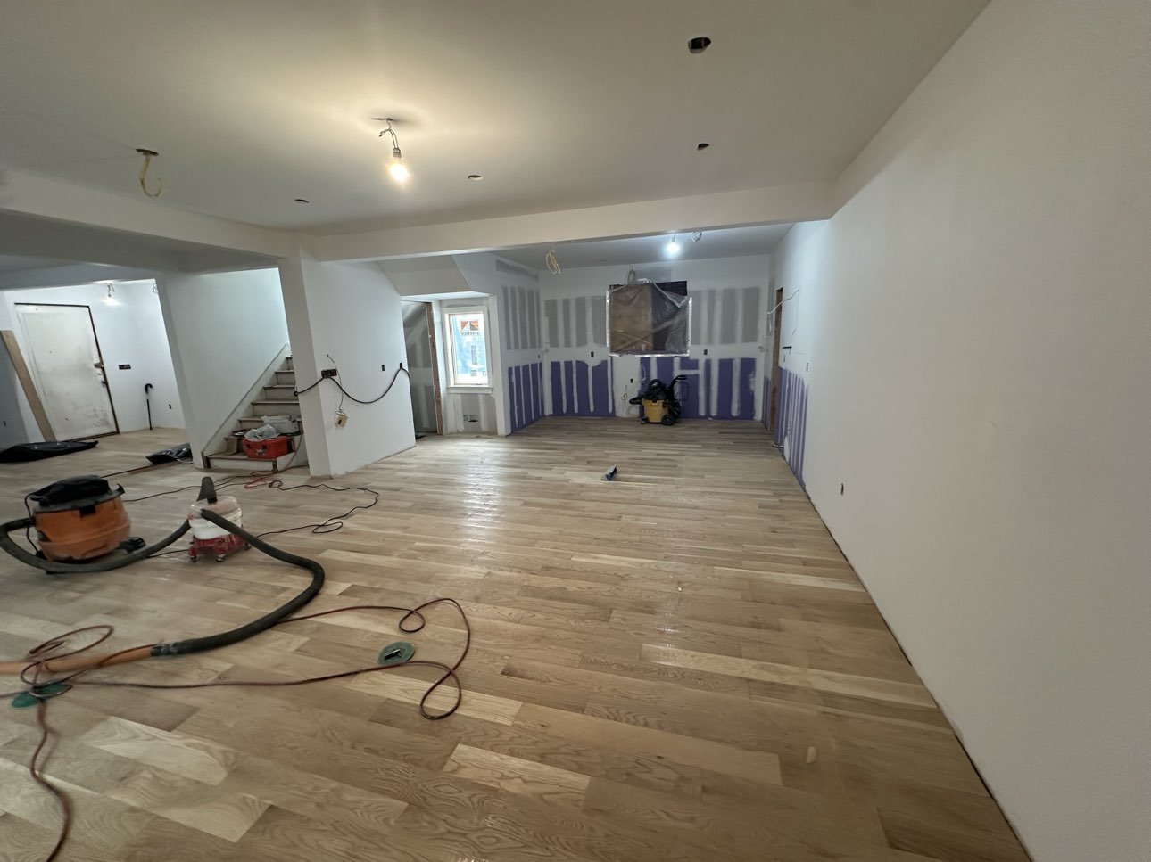 Residential renovation work area